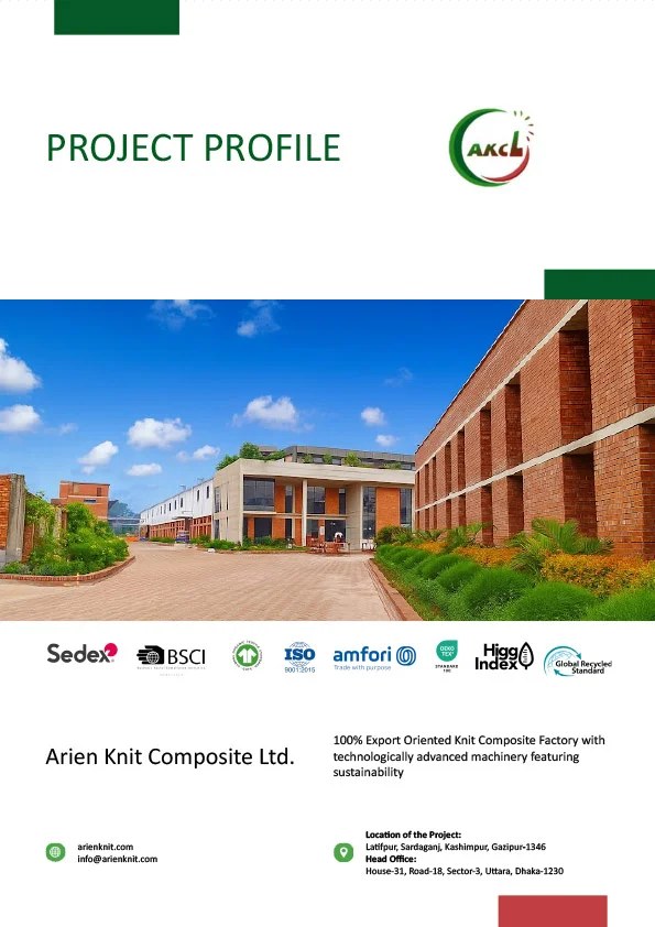 Composite Knit Garments Project Profile prepared by Rimex International for Ariyan Knit Composite Ltd.